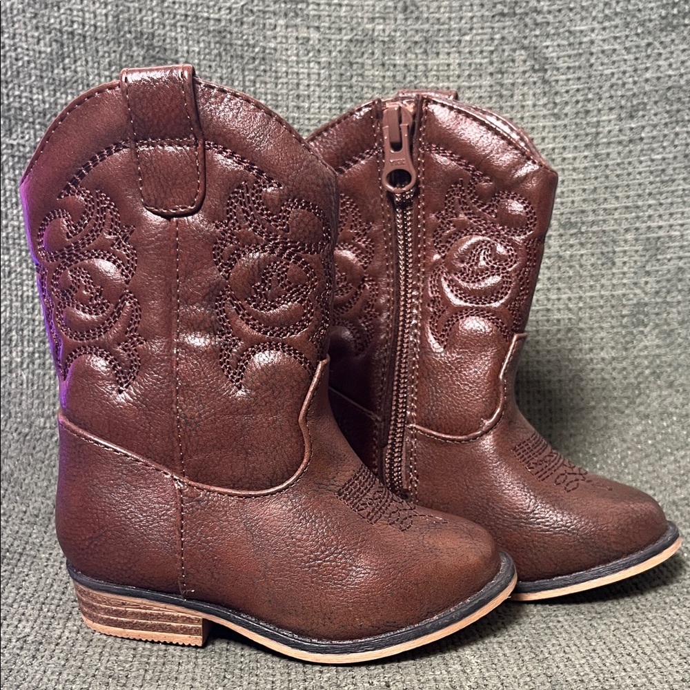 Roper Kids' Dark Brown Cowboy Boots